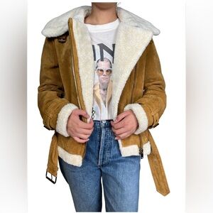 Zara Amazing Pig Lather Jacket Size M